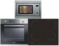 CANDY FCP 605 X/E + CANDY CI642C 4U + CANDY MIC256EX - Oven, Cooktop and Microwave Set