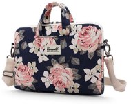 Canvaslife Briefcase taška na notebook 13-14'', navy rose - Laptop Case