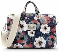 Laptop Case Canvaslife Briefcase taška na notebook 13-14'', blue camellia - Pouzdro na notebook