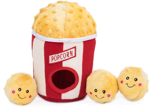 ZippyPaws Burrow Popcorn - Dog Toy - Main image