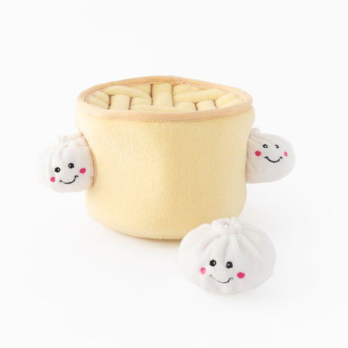 ZippyPaws Burrow Chinese dumplings in a pot - Dog Toy - Main image