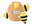 Bees in honey