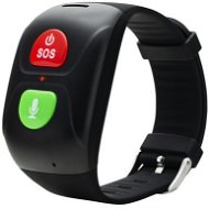Canyon Smart SOS Bracelet for Seniors, Black - Smart Watch