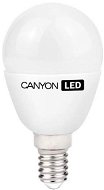 Canyon LED COB žiarovka, E14, kompakt guľatá mliečna, 3.3W - LED žiarovka
