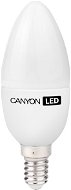 Canyon COB LED bulb, E14, candle, milk, 6W - LED Bulb