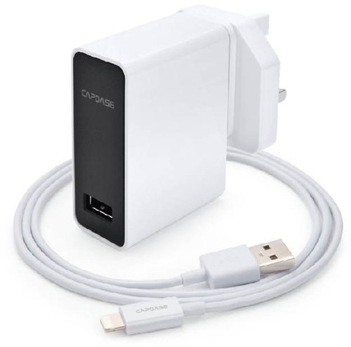 CAPDASE Home Charger Ampo + Lightning Cable - Wall Charger - Main image