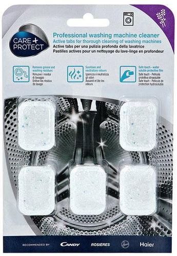 CARE + PROTECT Lavender 5 tablets - Washing Machine Cleaner - Main image
