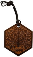 CAPPA Aroma Leather Tree Vanilla & Sandalwood - Car Air Freshener