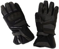 Cappa Racing Moto Donington textile/leather gloves long black 4XL - Motorcycle Gloves
