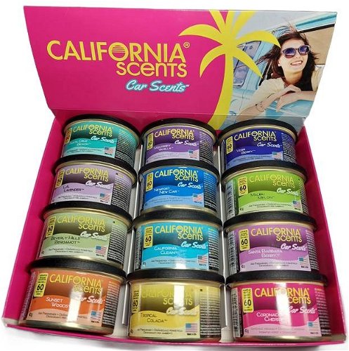 Pack of 12 - California Car Scents-Car air freshener with