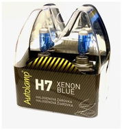 Car Bulb AUTOLAMP Krabička H7 12V 55W PX26d XENON BLUE 2ks - Autožárovka