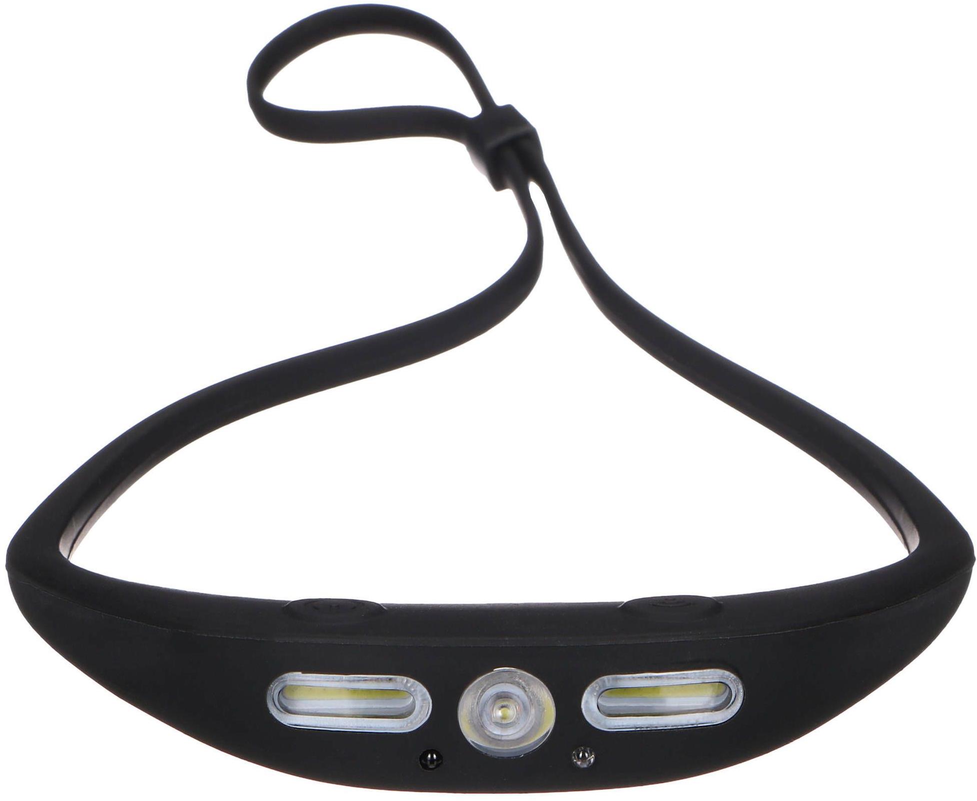 SIXTOL Headlamp Sensor 1 Fejlámpa gumipánttal, érzékelős, 160 lm, XPG LED, COB, USB
