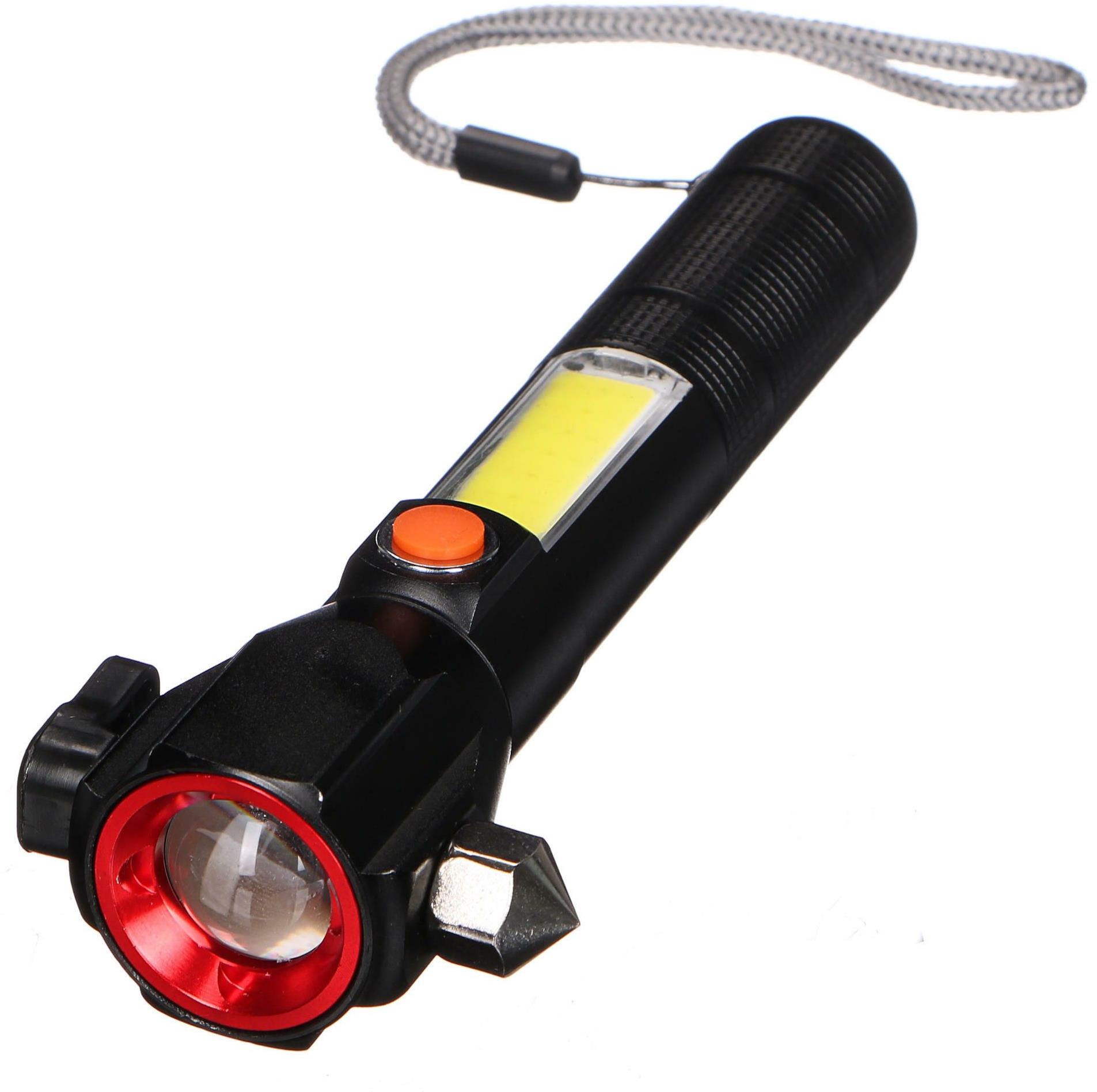 SIXTOL Car Lamp Safety COB LED autós biztonsági lámpa, mágneses, 300 lm, USB