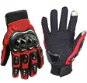 APT Designové Moto rukavice červené L - Motorcycle Gloves