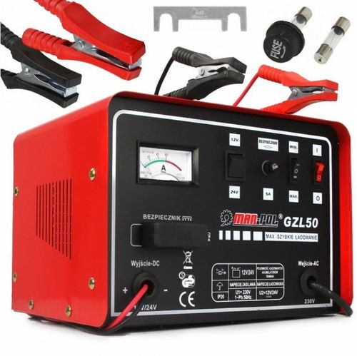 Mar-pol Nabíječka autobaterií 12/24V M82507 - Nabíječka akumulátorů - Hlavní obrázek