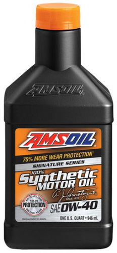 AMSOIL Signature Series 0W-40 Full Synthetic Motor Oil 946 ml (1 quart) - Motor Oil - Main image