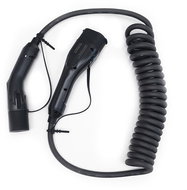 Sectron Spiral charging cable - Type 2 / Type 2, 11 kW, 3 × 16 A, 400 V, 5.5 m - EV Charging Cable