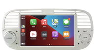 Ossuret 7" Car Radio Fiat 500 2007-2015 GPS Navigation, WiFi, USB, Bluetooth CarPlay and Android Aut - Car Radio