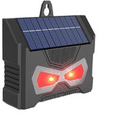 Gardino Odpuzovač Zvěře PRO Solární, ultrazvukový plus USB, s LED bleskem - Plašič