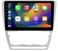 OSSURET 8+64 GB CarPlay Car radio for Škoda Octavia mk2, 2nd generation - silver frame - Car Radio