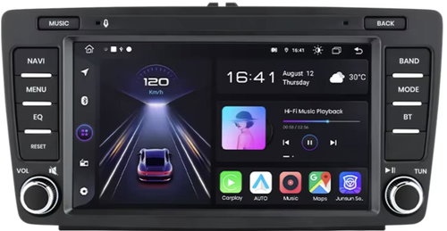 MEKEDE Car radio Škoda Octavia 2 II 2004-2013 CarPlay, Android Auto 2+32 GB, without bezel - Car Radio - Main image