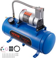 VEVOR 12V Vzduchový kompresor s nádrží 1,6 galonů/6 L, MAX 120 psi/ 8,3 bar, pro kamiony a SUV - Kompresor