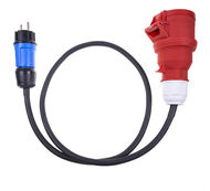 SECTRON Redukce CEE 5pin 16 A - CZ SCHUKO 16 A 230V 1 m - Redukce