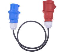 SECTRON Redukce CEE 5pin 32 A - CEE 3pin (kempingová) 32 A 230V 1 m - Redukce