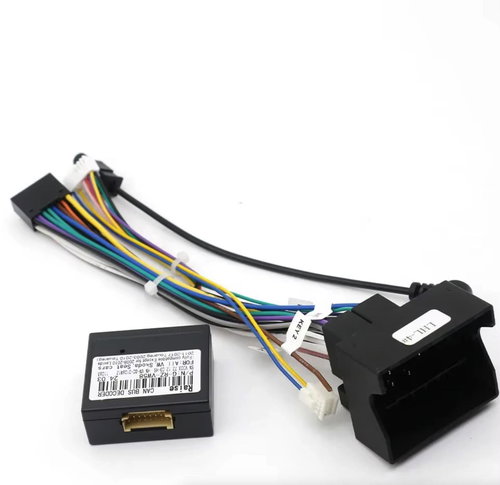 Ossuret Power cable for VW Volkswagen, Skoda, Seat with canbus and antenna adapter - Power Cable - Main image