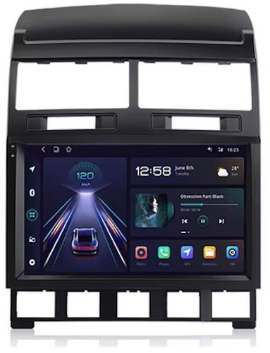 Ossuret Car radio Volkswagen Touareg 2002 - 2010 with CarPlay, 8 GB, Android Auto, GPS navigation - Car Radio - Main image