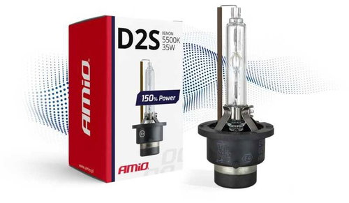 Amio Discharge lamp D2S 5500K xenon + 150% power - Xenon Flash Tube - Main image