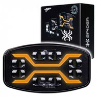 Kamar High beam headlight LED 8500 lm 12-24 V approval 24,5 cm + position light + predator - Additional High Beam Headlight