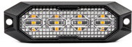Amio světlo výstražné LED oranžové Predator 4*3 W - 19 mm - Maják
