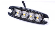 Autolamp CZ LED oranžové výstražné světlo PREDATOR 4*3W 7 mm - Maják