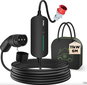 EV Charging Stations Morec EV charging cable for electric vehicles type 2, 16A 6 m 11 kW, three-phase, AC 380V/50 Hz, IP6 - Nabíjecí stanice pro elektromobily