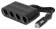 AMIO Extension socket 12/24V 120W 3 × USB, 80 cm - Car Adapter