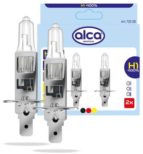 Amio ALCA H1 12V 55 W P14.5s + 200% E-homologation - Car Bulb - Main image