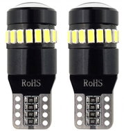 AMIO LED CANBUS 12V/24V 5 W W2,1x9,5d clear, 2 pcs - LED Car Bulb