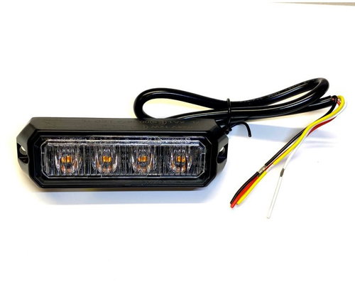 Kamar LED warning light orange PREDATOR 4 × 3W, 19 mm - Beacon - Main image