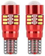 AMIO 2 pcs LED 12V/24V 5W W2,1 × 9, 5d clear CANBUS - LED Car Bulb