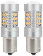 AMIO 2 pcs LED bulb 12V-24V 21 W BAU15s orange CANBUS - LED Car Bulb