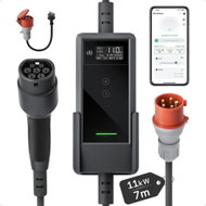 dé Portable Charger with 7 m cable APP VERSION 11 kW - EV Charging Stations