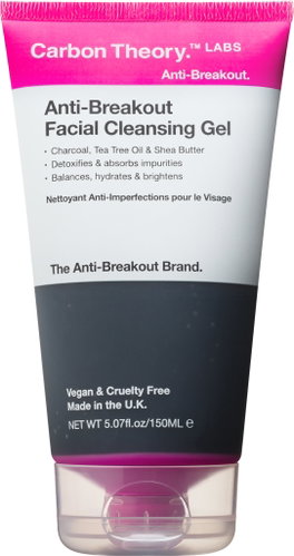 Carbon Theory Charcoal & Tea tree Cleanser - Cleansing Gel - Main image