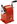 Pencil sharpener red