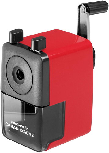 CARAN D'ACHE Pencil sharpener red - Pencil Sharpener - Main image
