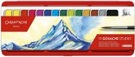 CARAN D'ACHE Gvašové farby panvičky 15 farieb - Gvašové farby