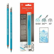 CARAN D'ACHE Skizzenbleistift Sketcher Non-photo blau 2St. - Künstlerbedarf