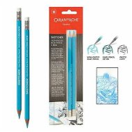 CARAN D'ACHE Skicovacia ceruzka Sketcher Non-photo modrá 2 ks - Výtvarné potreby