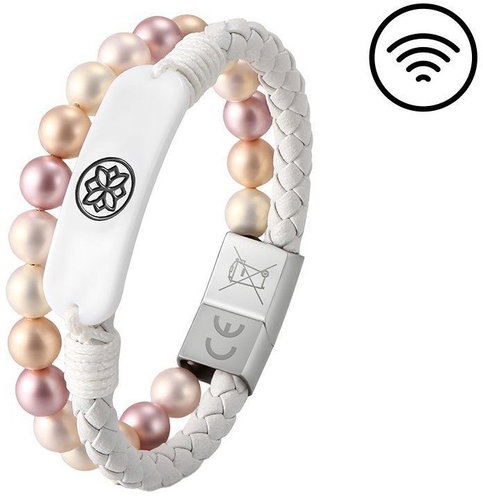 CARNEO PAY Fashion Bracelet Snow Rose M - Watch Strap - Main image