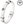 Bracelet Lunea white